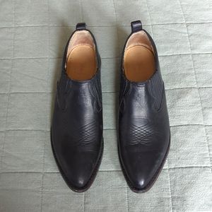 Frye Billy Shooties/Booties Leather Ankle Cowboy Boots 7.5